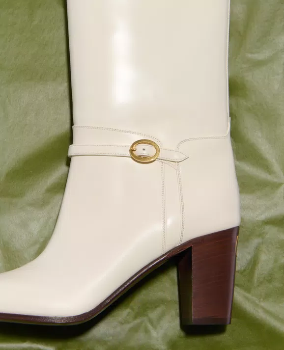 Valentino Pattie Calfskin Boot 75Mm - Image 2